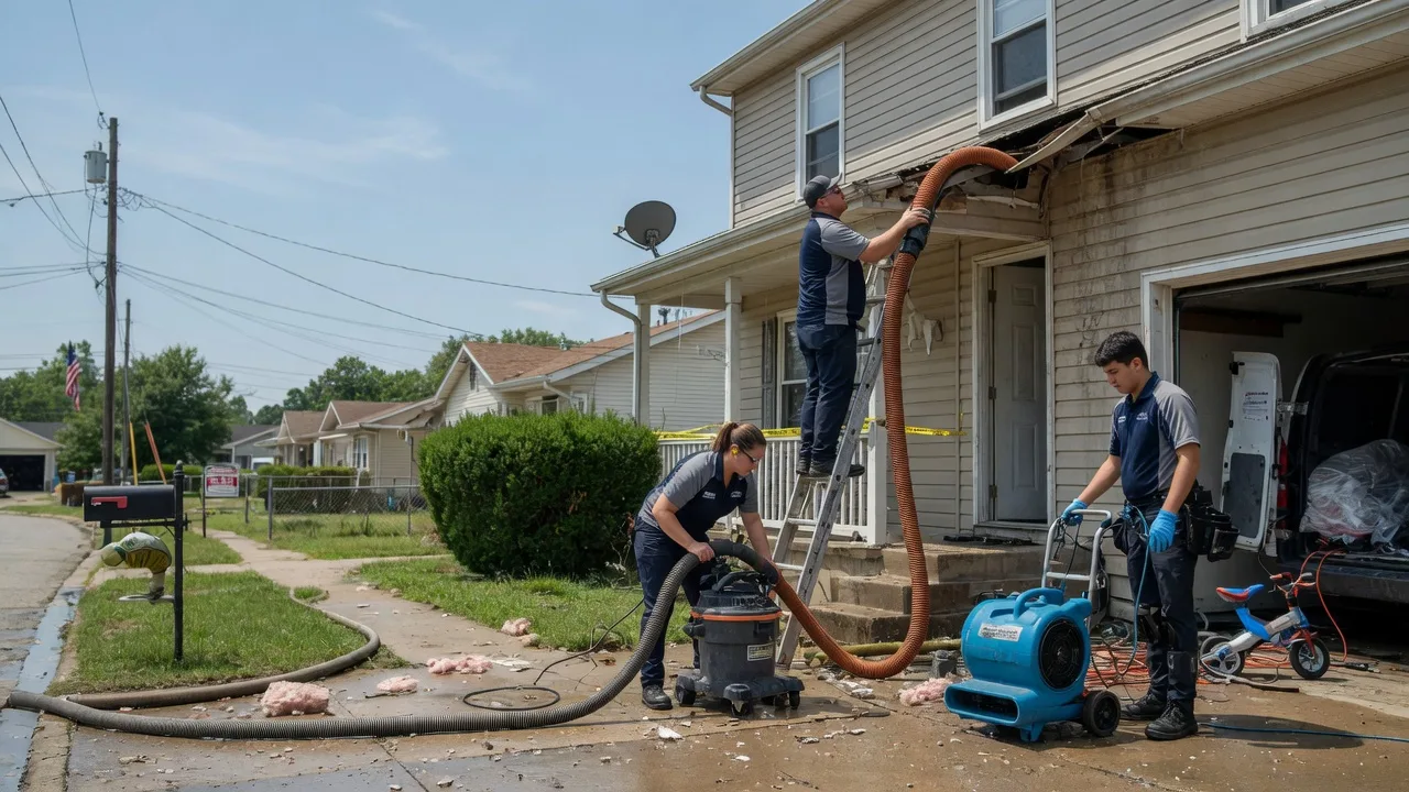 Water Damage Restoration in Caldwell, TX near me